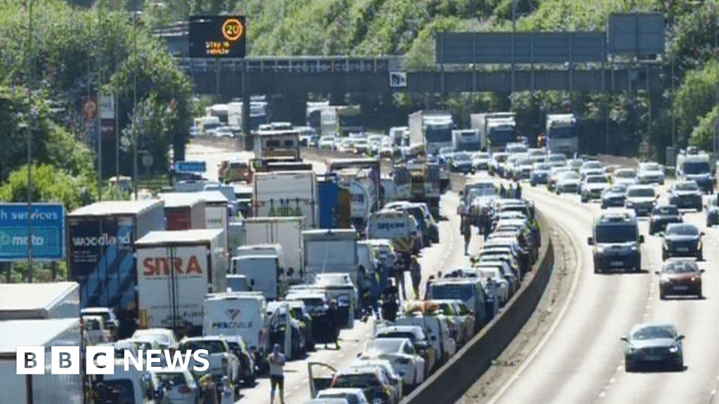 Drug driving arrest after M62 crash which left woman seriously hurt