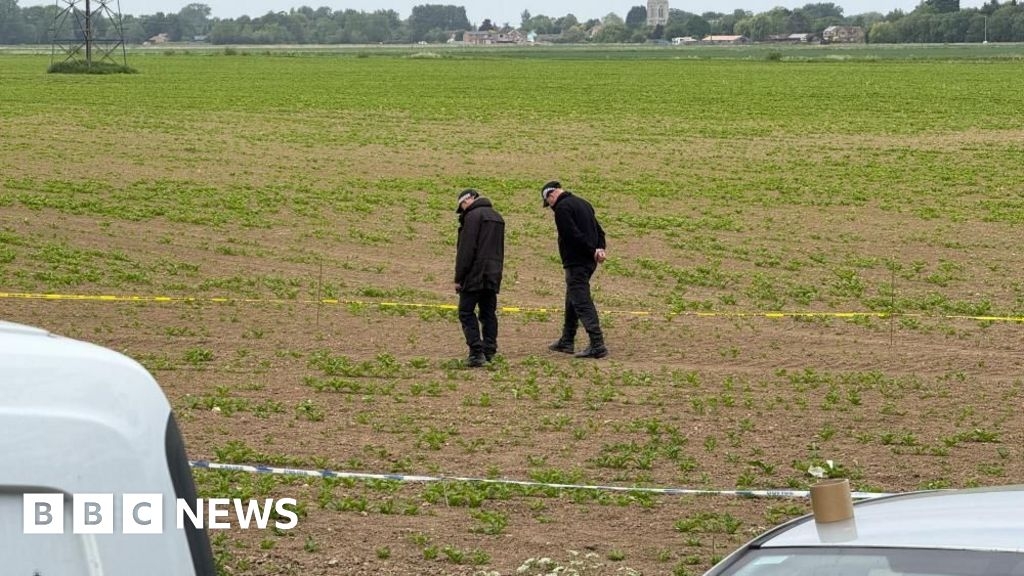 Human bones found in Walton Highway field identified, say police