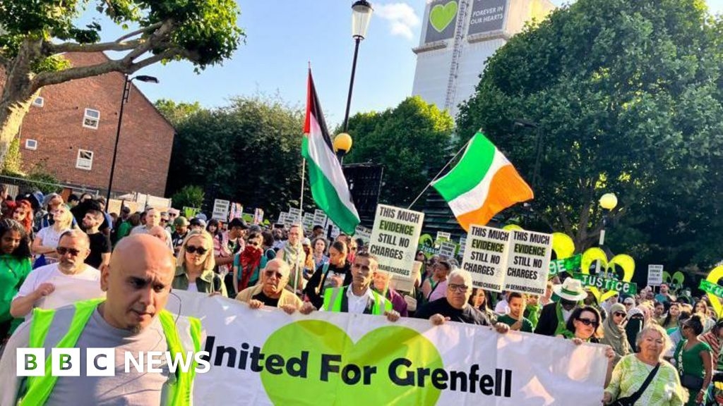 Community calls for justice eight years on from Grenfell fire