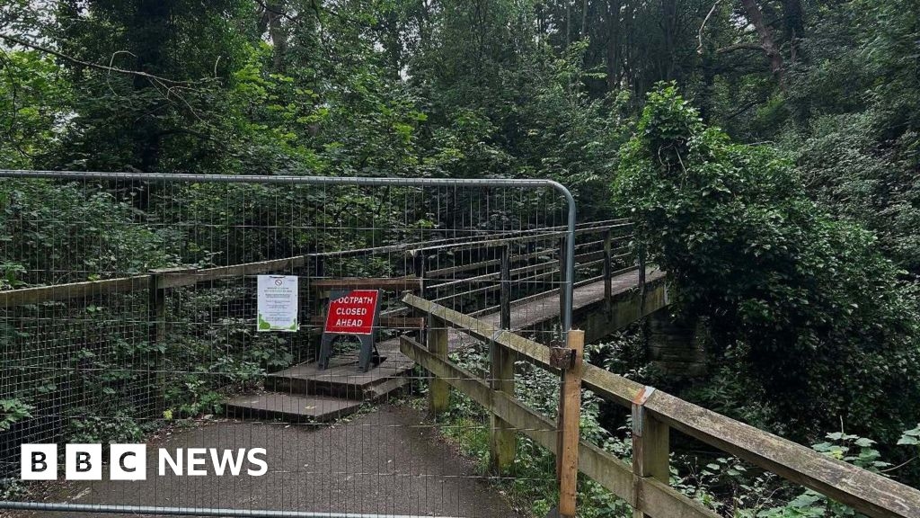 Jesmond Dene footbridge closed over structural concerns