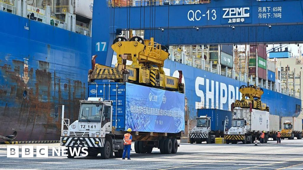 Tariffs prompt record plunge in US imports, cutting trade deficit