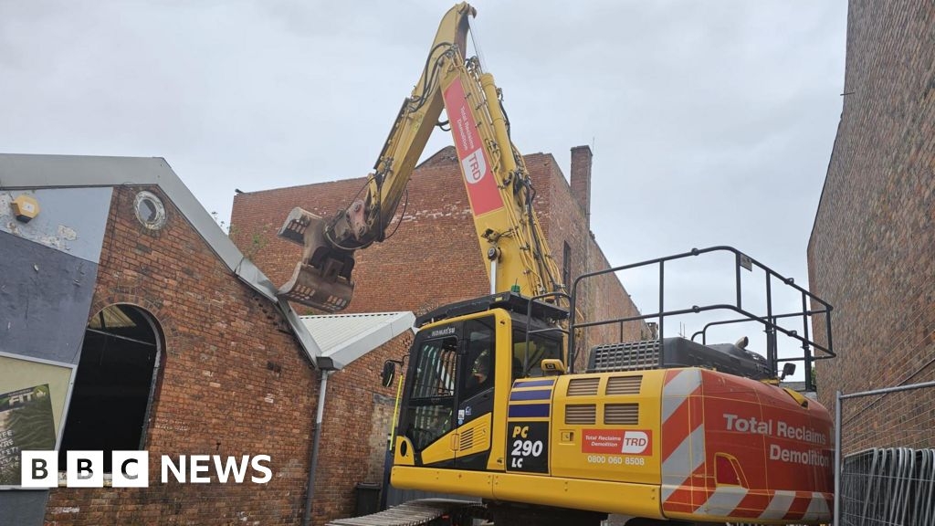 Demolition begins at town's historic cinema