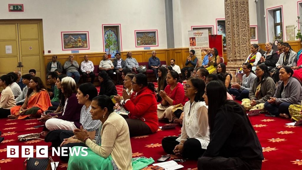 Preston temple vigil held for India plane crash victims