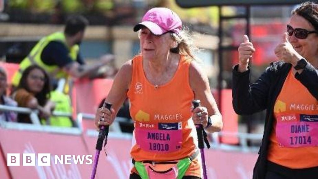 Cancer patient with six months to live finishes third Great Manchester Run