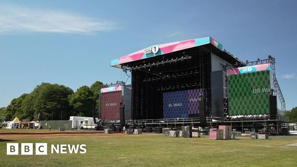 Inside Radio 1's Big Weekend before opening in Liverpool
