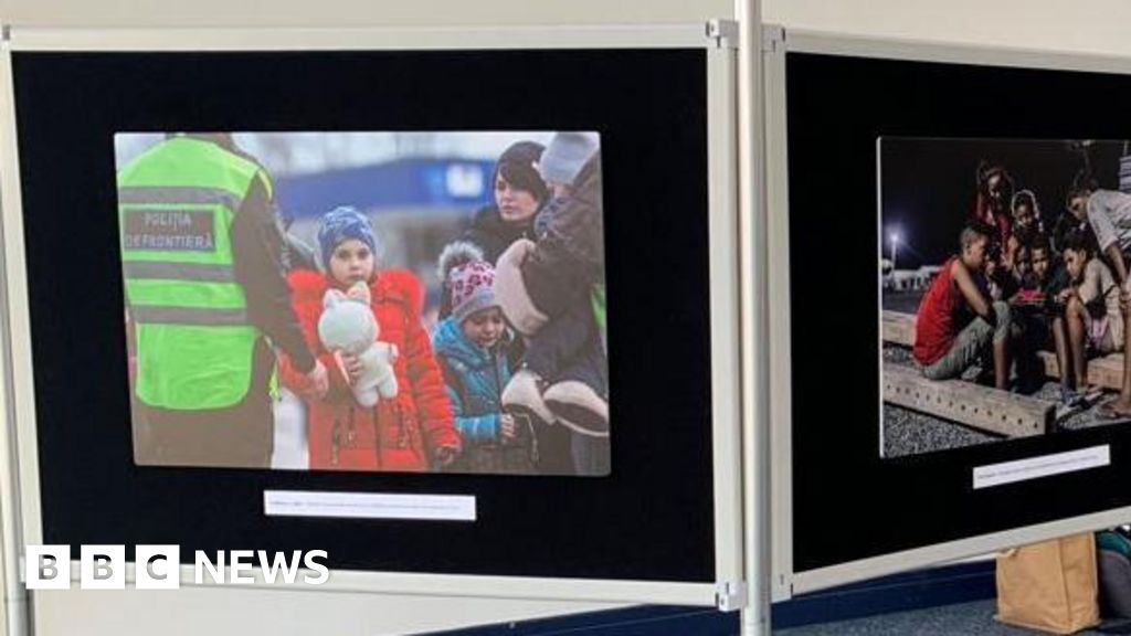 New Isle of Man airport exhibition highlights plight of refugees