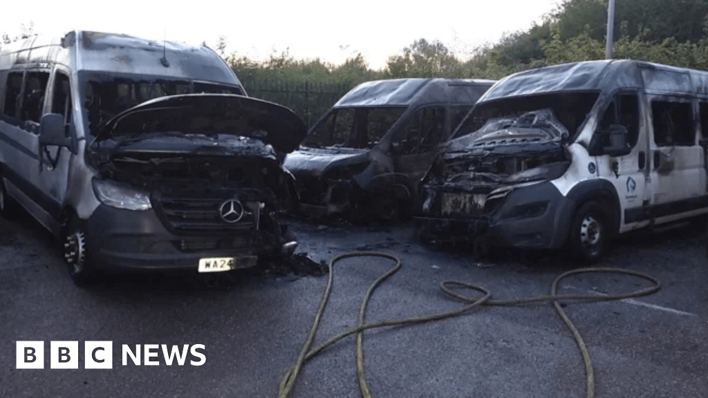 Teen admits setting fire to minibuses at Taunton Park and Ride
