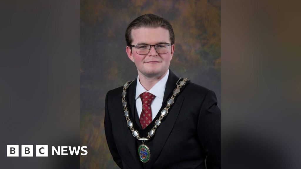 Youngest councillor Alexander Walker, 25, elected as Rhyl mayor