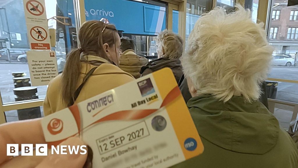 Disabled student films England bus pass trips to show challenges