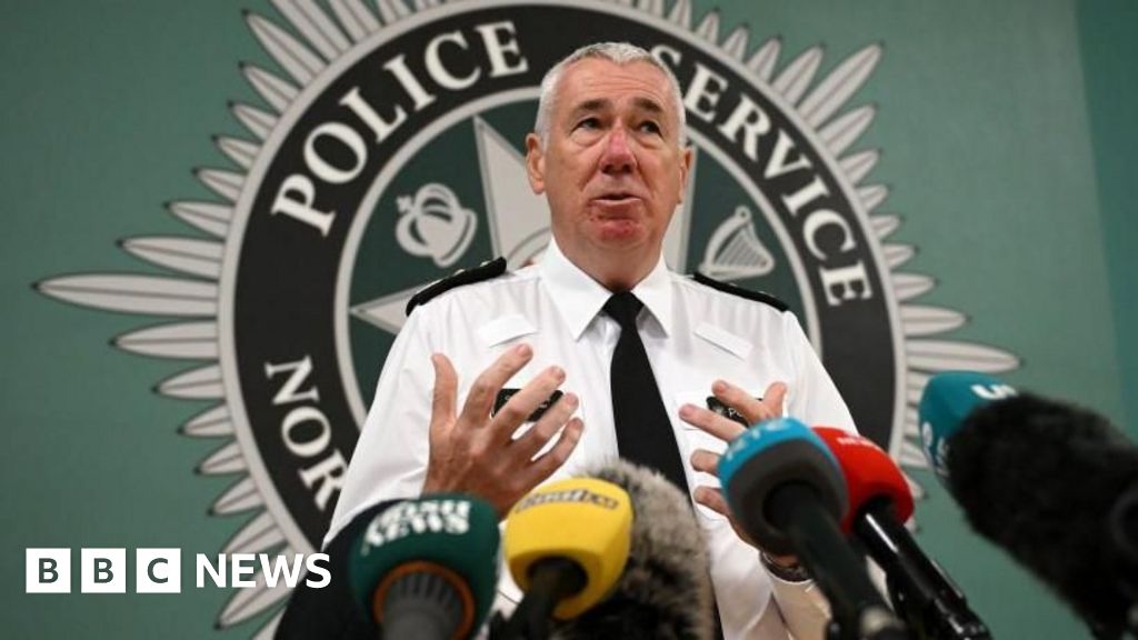 PSNI chief Jon Boutcher criticises NI Executive for 'missed opportunity'