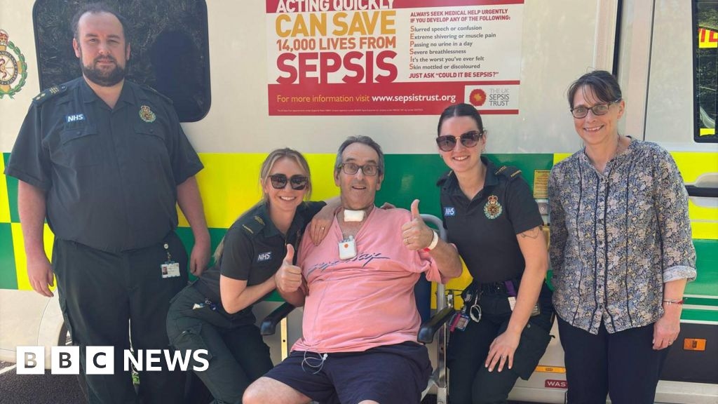Brandon father reunited with heroic paramedics who saved his life