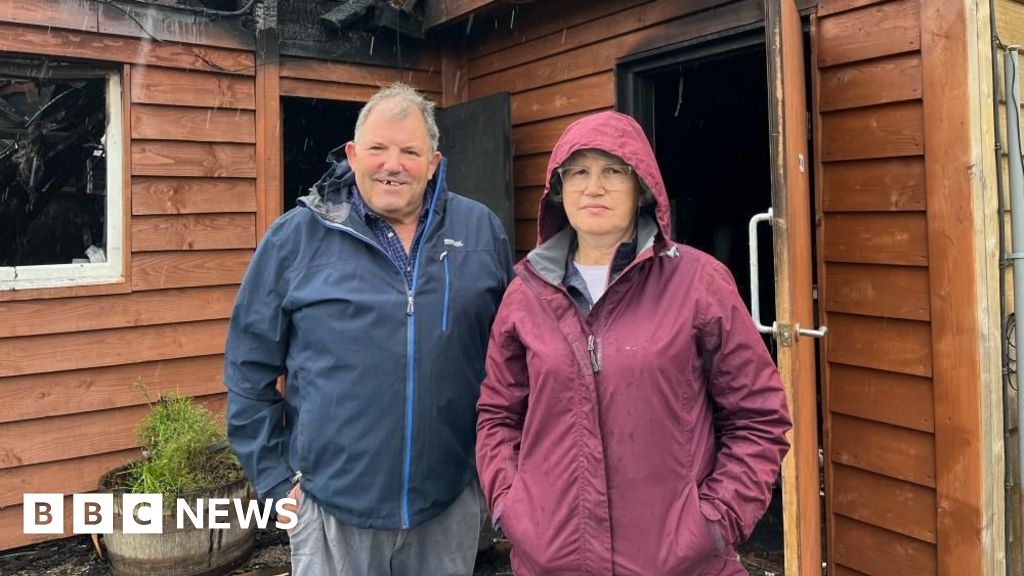 Much Wenlock farm shop owners determined to rebuild after fire