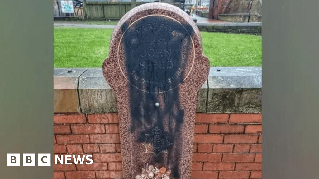 Man charged over Leeds police memorial vandalism