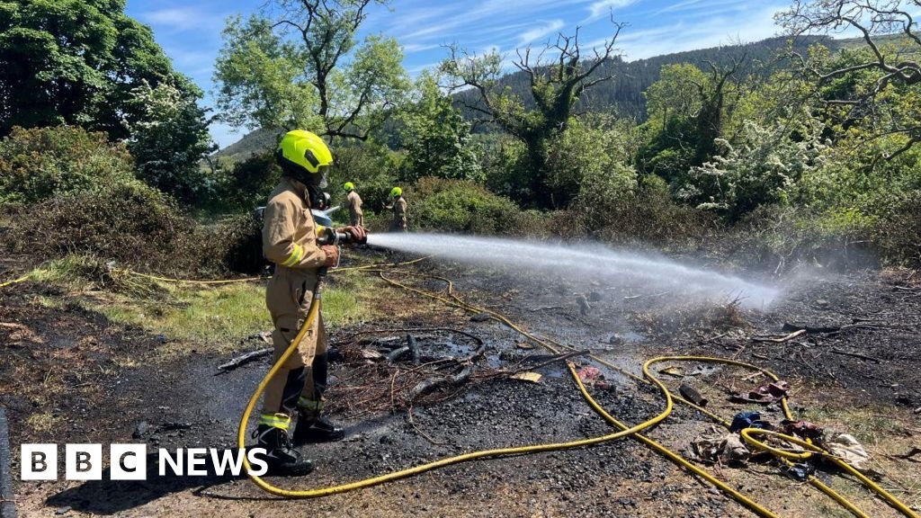 Renewed warning after grass fire during Isle of Man warm spell