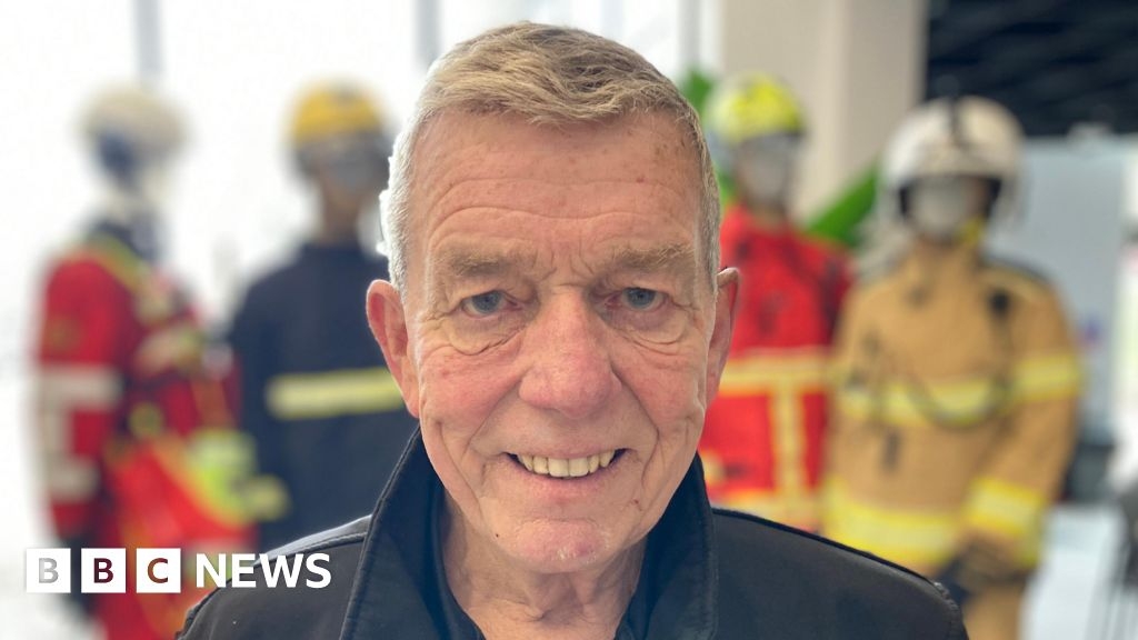 West Yorkshire firefighter celebrates 50 years in the service