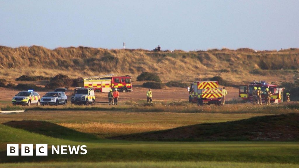 Warning after wildfire near Littlehampton Golf Club