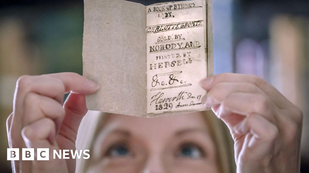 Charlotte Bronte: Poems written by author aged 13 go on sale
