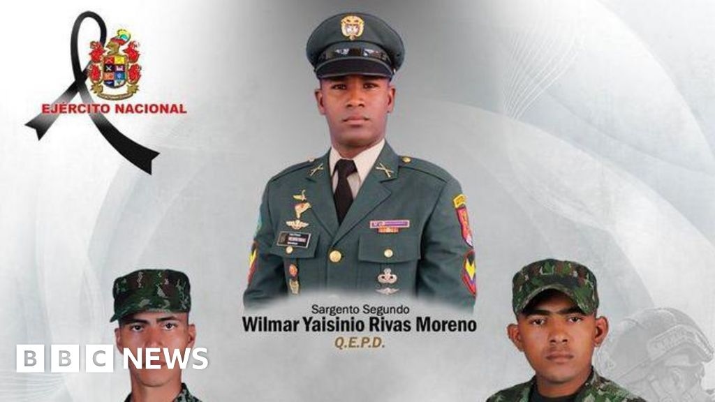 Drones laden with explosives kills three Colombian soldiers