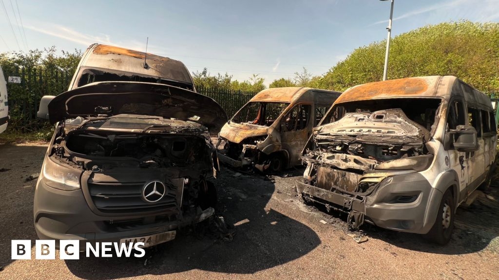 Teen sentenced after setting fire to Taunton community minibuses