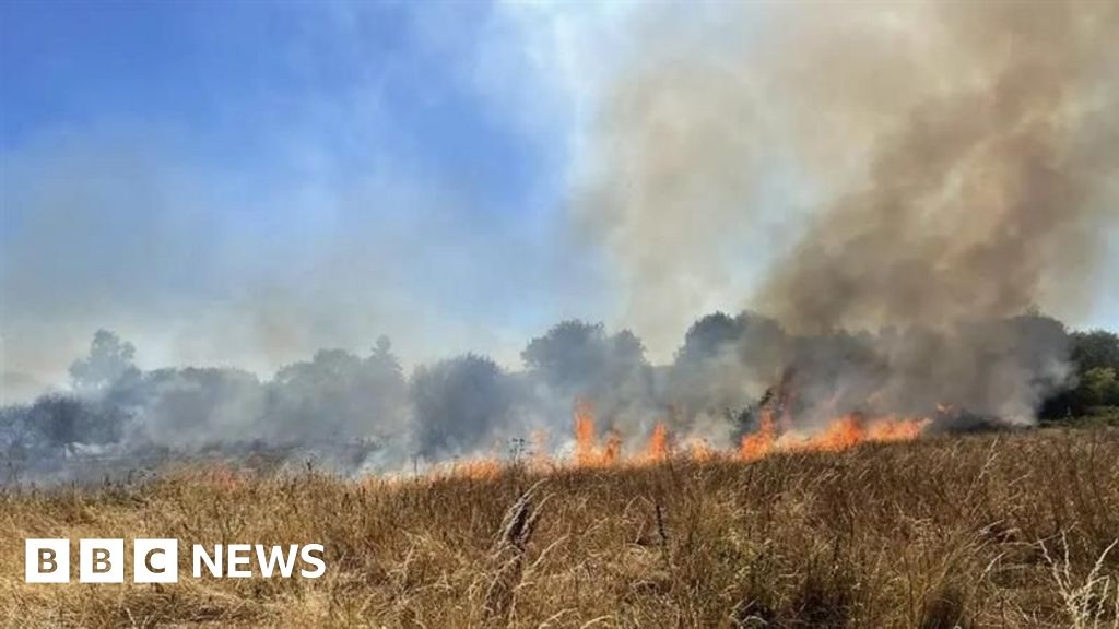 Wildfire risk in Northamptonshire as heatwave set to hit