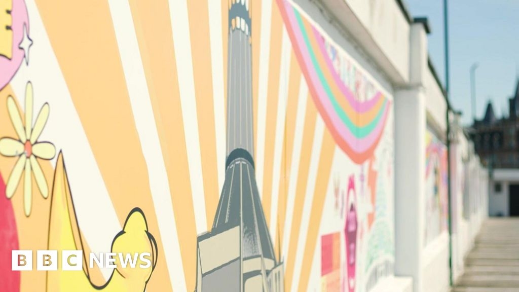 Art student's murals showcase Liverpool's 'rich heritage'