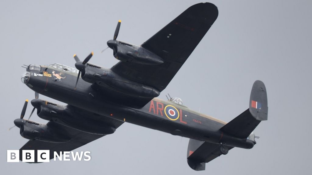 Lancaster Bomber built at Broughton marks 80th anniversary