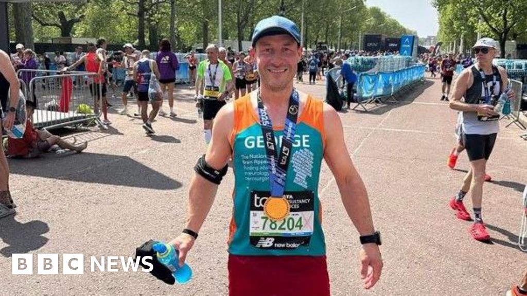 York runner's joy at marathon success after brain tumour surgery