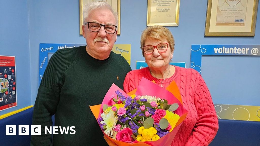 Couple retire as volunteers in Hull and East Yorkshire hospitals