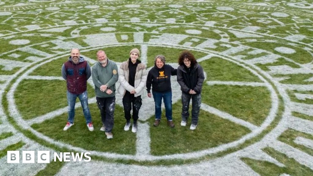 Heart of Ashington celebrated in huge park artwork