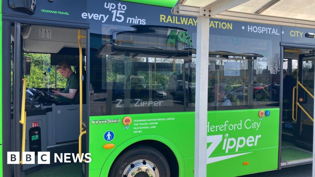 Hereford's free Zipper bus service to be axed, says mayor