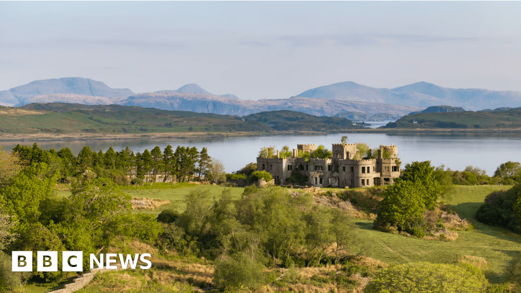 Family selling 'idyllic' island with ruined castle after 80 years