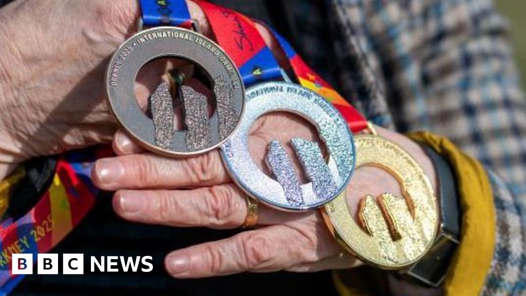 Medals for International Island Games in Orkney unveiled