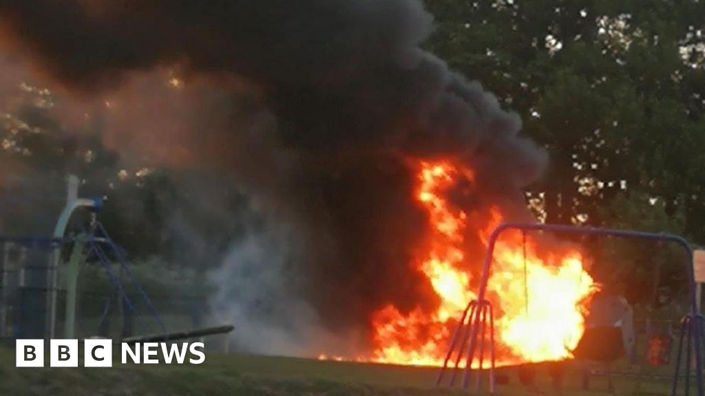 Playground torched in spate of fires across Worksop
