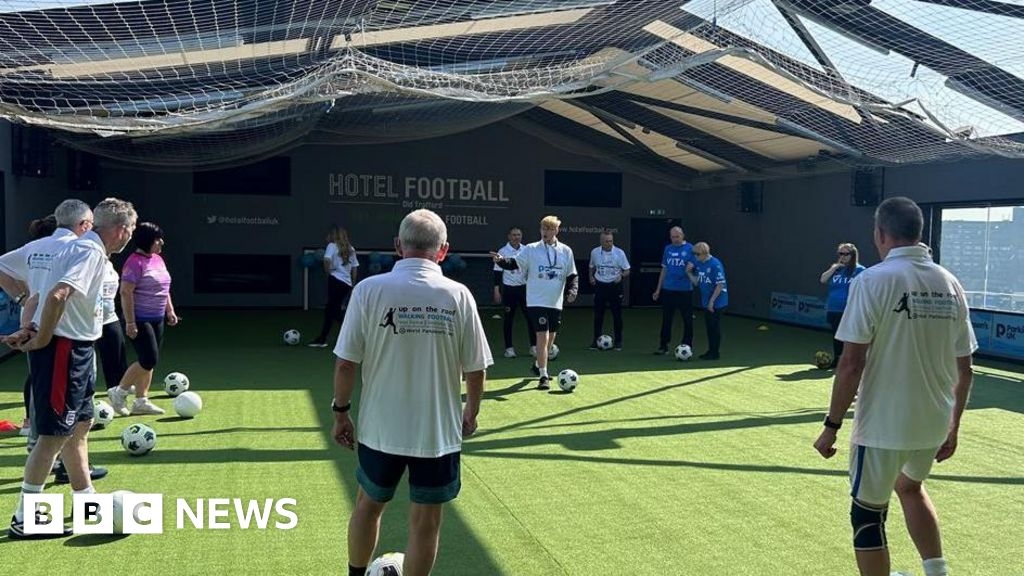 Walking football helping Parkinson's patients