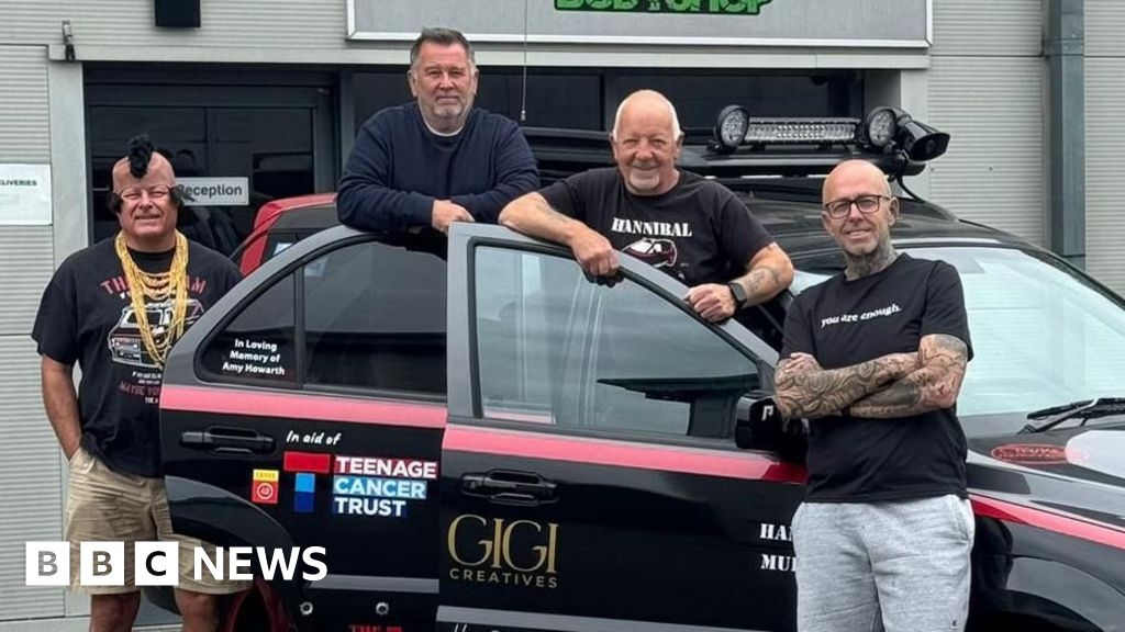 Meet the men from Nottinghamshire driving a cheap car for 3,500 miles