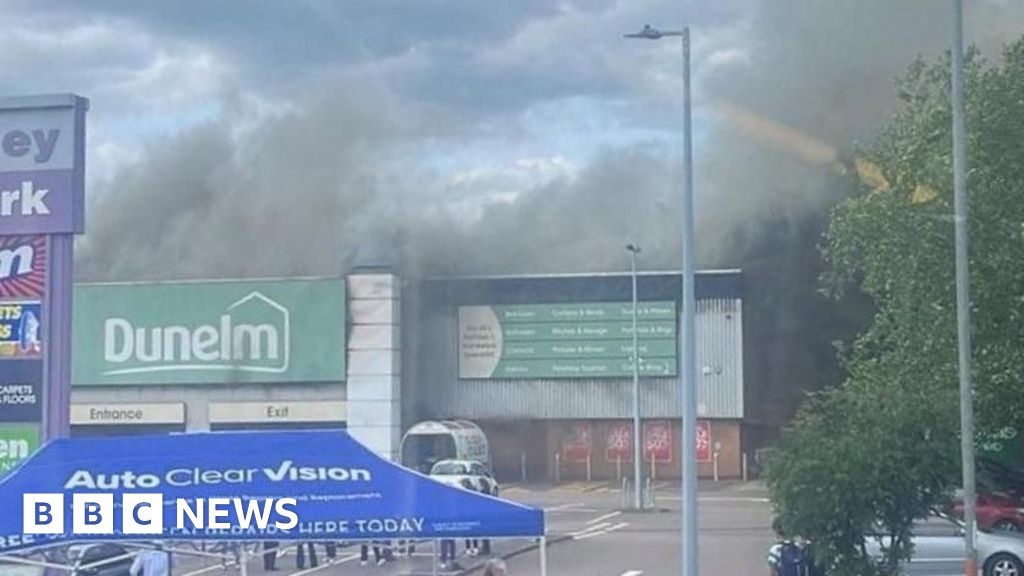 Fourth boy arrested over Northampton retail park fire