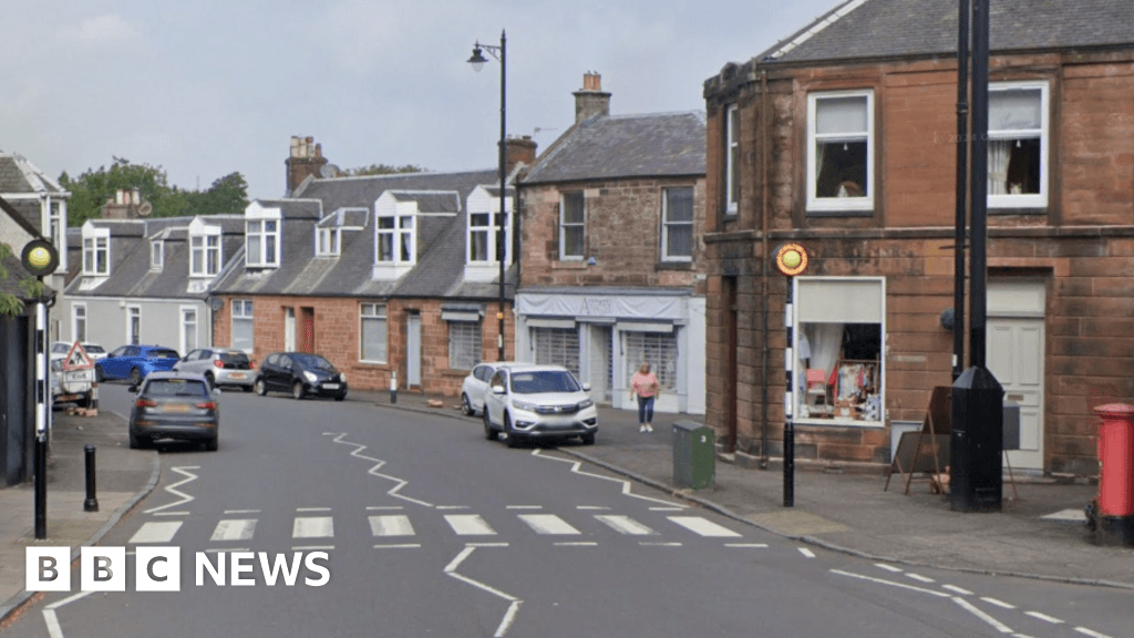 Armed police called to double incident in Galston as man taken to hospital