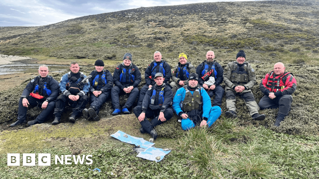 Falklands veterans complete 8,000 mile expedition