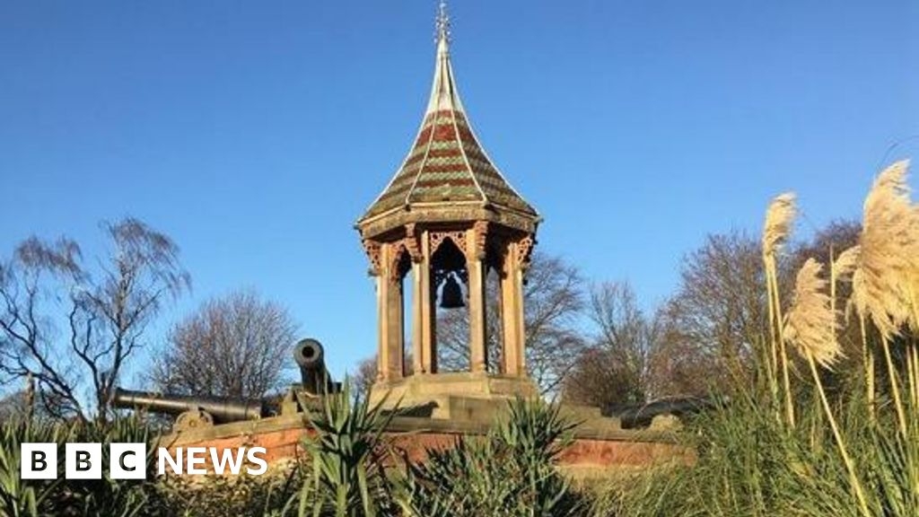 Historical bell stolen from war memorial in Nottingham park