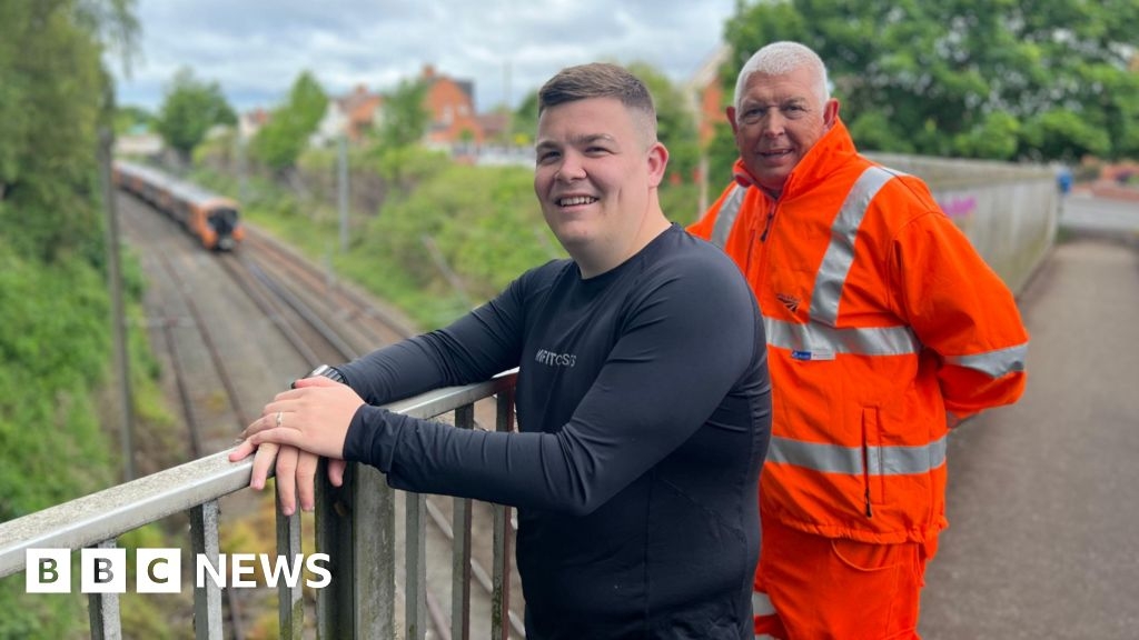Man reunited with wedding ring after Lichfield railway drop