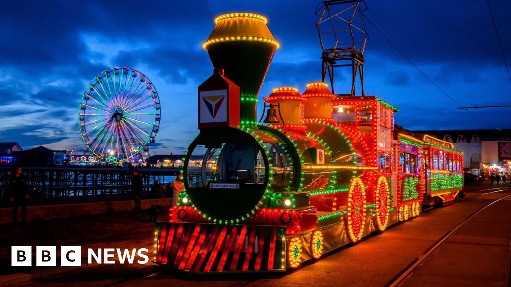Blackpool promenade's heritage trams to return for Lightpool