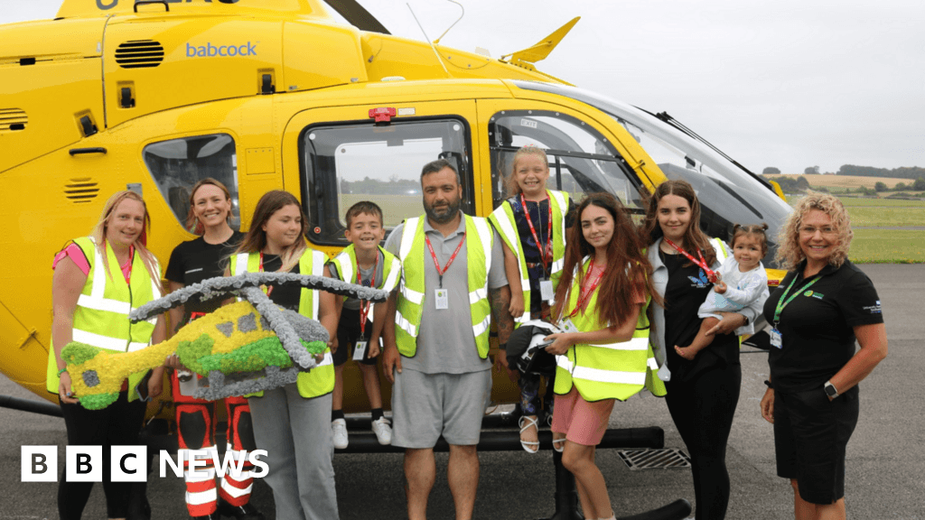 Portsmouth family skydiving for air ambulance in memory of son