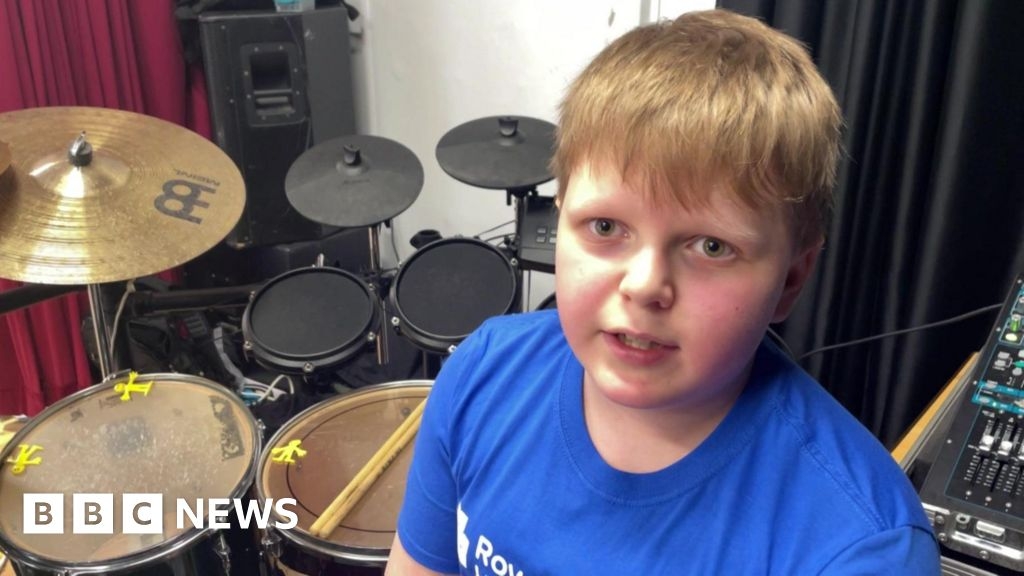 Penzance boy in 12-hour drum marathon for cancer charities