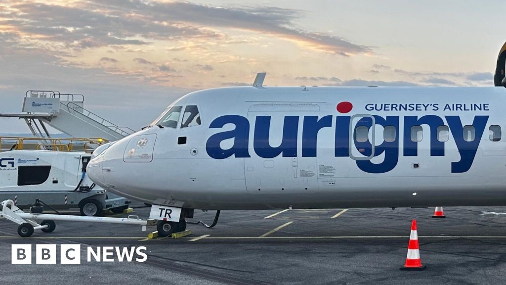 Aurigny aircraft damaged after 'tail strike'