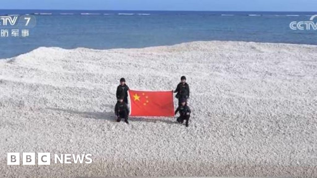 Beijing seizes tiny sandbank in South China Sea