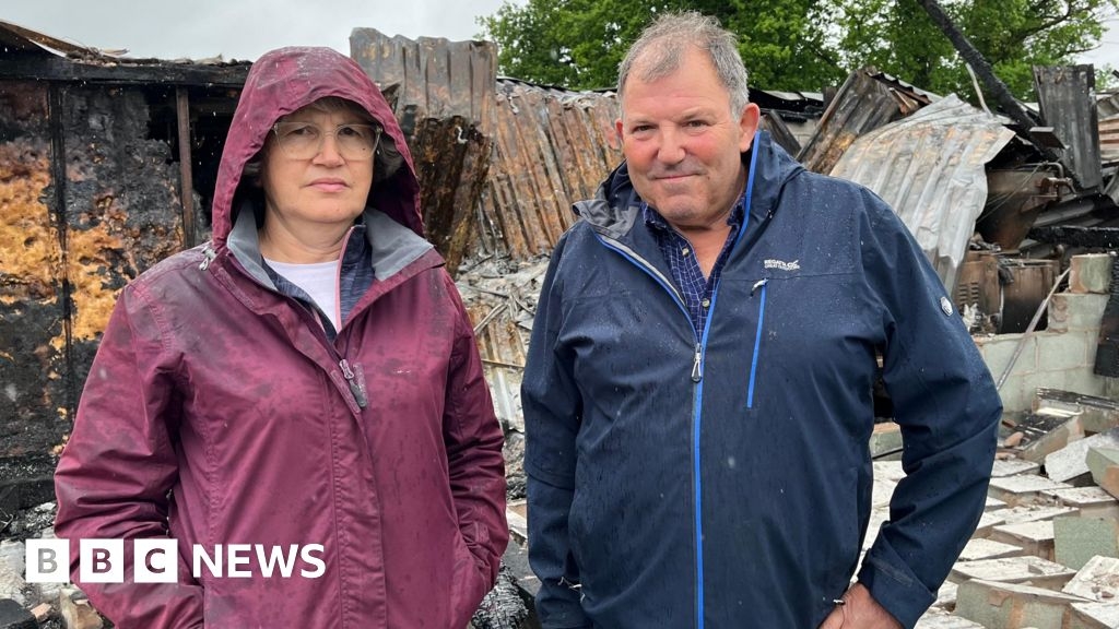 Much Wenlock farm shop owners 'heartbroken' after fire