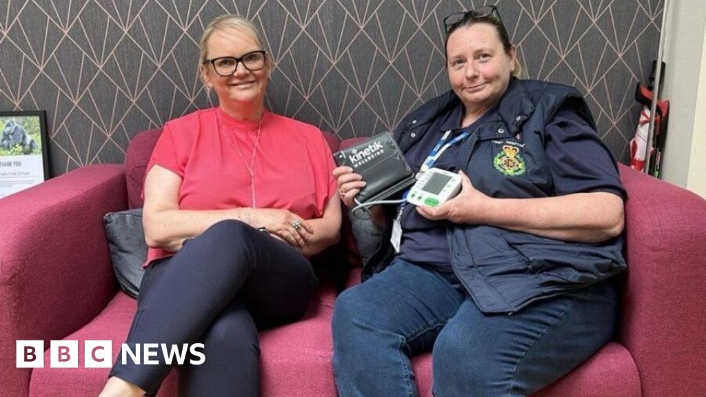 Uttoxeter health check finds teacher having a silent heart attack