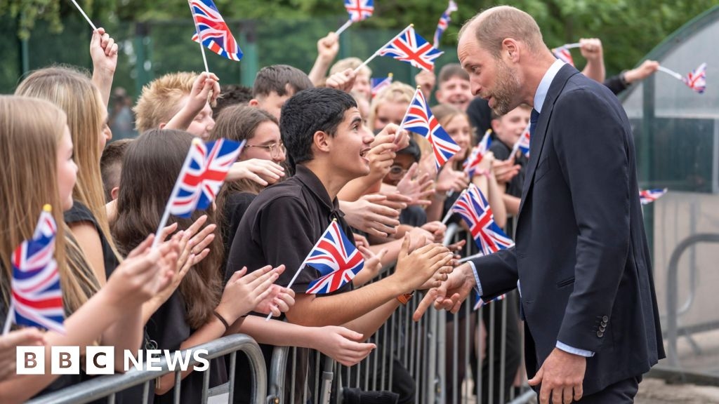 Prince William visits Sheffield school with homeless charity