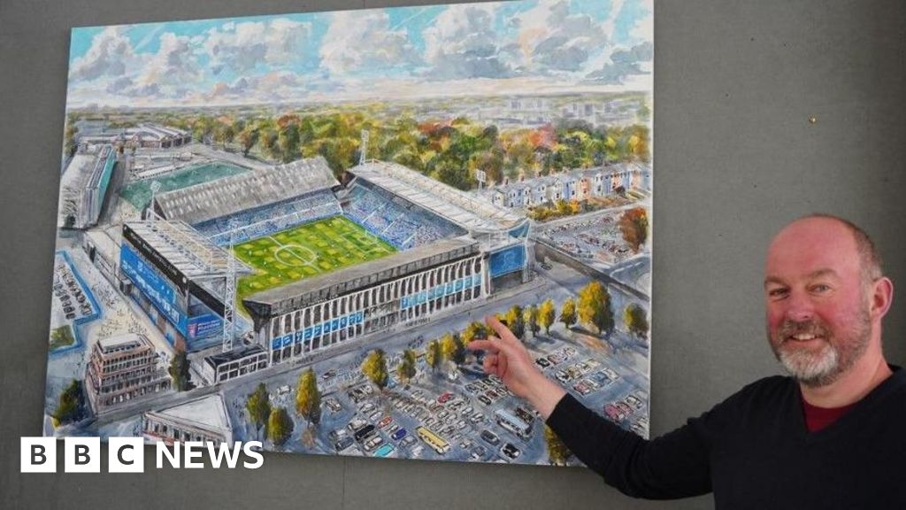Autistic artist hopes his Ipswich Town painting is inspirational