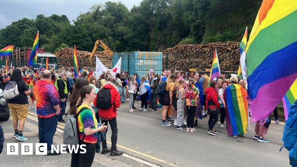 Police probe hate crime over removal of pride flags on Arran